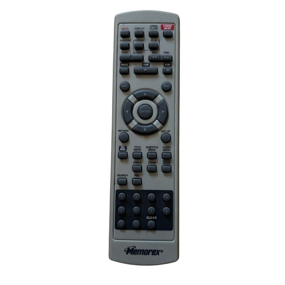 Memorex DVD Player Remote Control